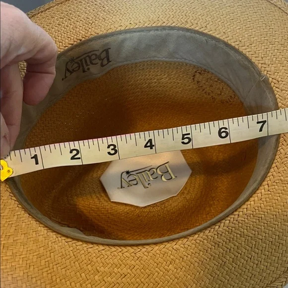 Unique Straw Hat, Wine Cork Accents - Picture 7 of 8